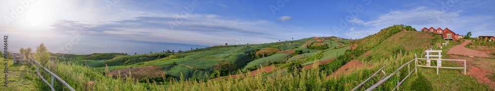 Fototapeta premium Panoramic landscape of Phu Tub Berg
