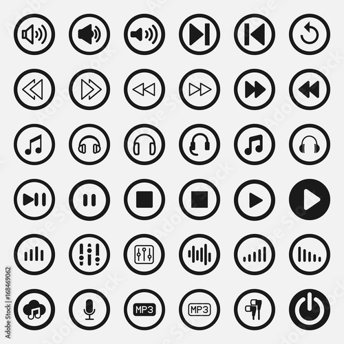 Set of icons