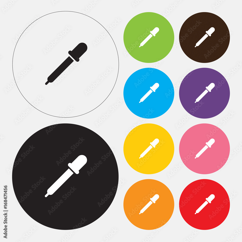 Dropper icon - Vector Dropper icon - Vector