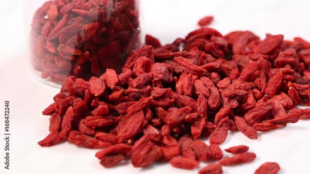 Healthy eating and diet concept - dried goji berries. Healthy eating and diet concept - dried goji berries.