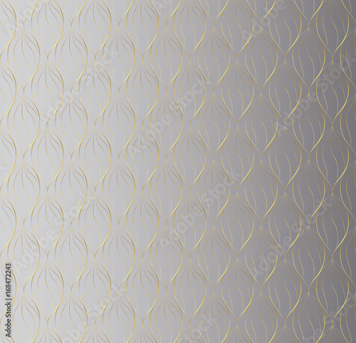 Vector, Gold Ornament Background