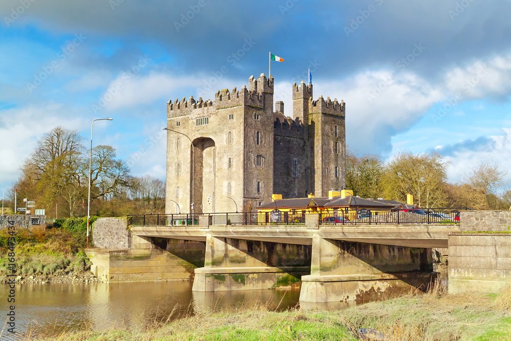 Bunratty castle in Co. Clare, Ireland
