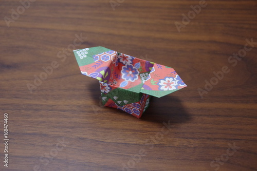 折り紙、三宝箱、三方箱、千代紙、雛祭り