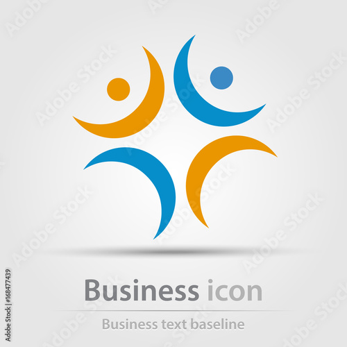 Originally created business icon