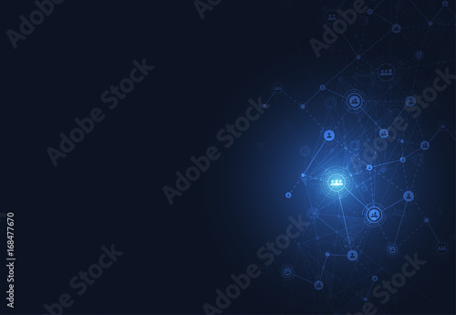 Connection technologies for business. Mixed media