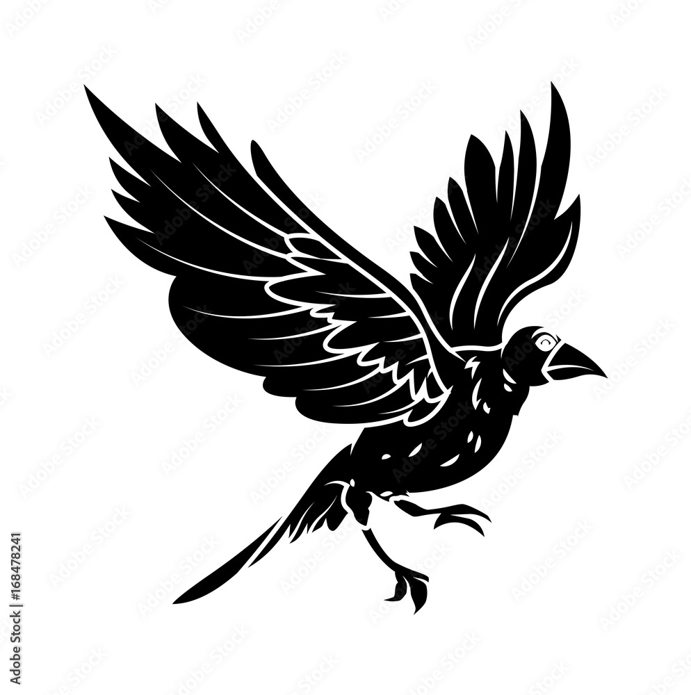 Flying Bird Silhouette