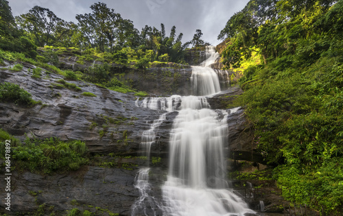 Attukkad waterfall in Munnar  Kerala  India