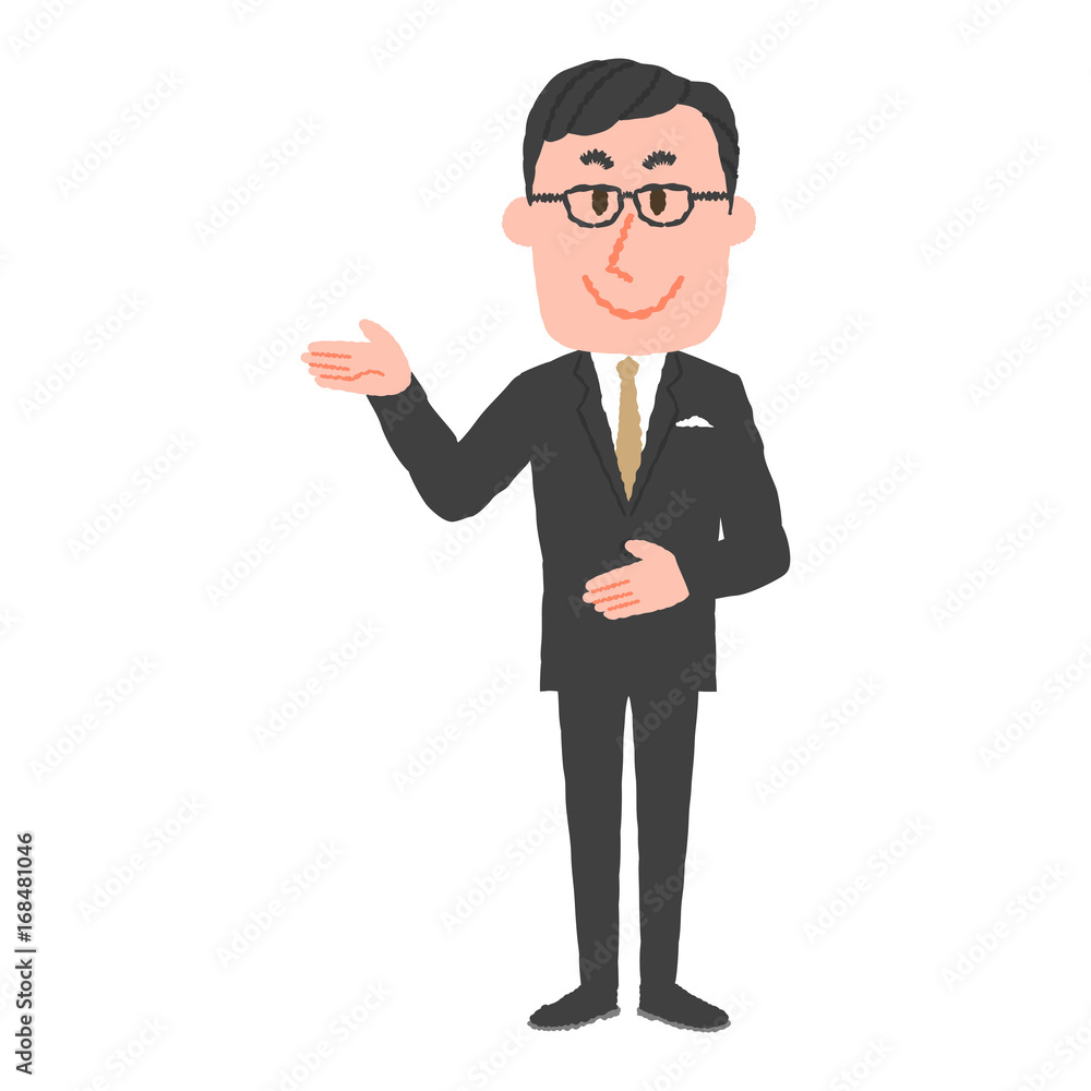 vector illustration of a hotel worker vector illustration of a hotel worker