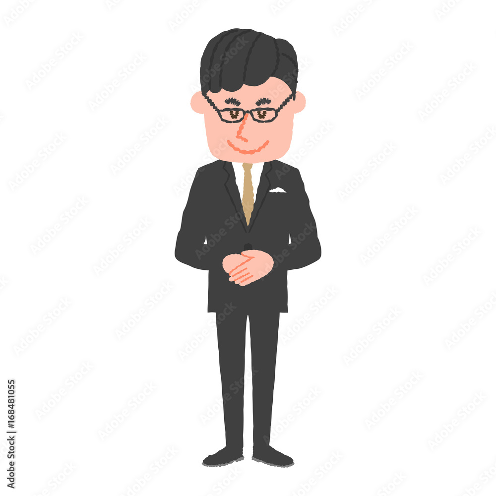 vector illustration of a hotel worker vector illustration of a hotel worker