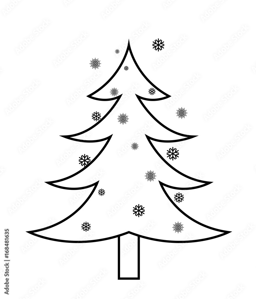 Winter Christmas Tree Winter Christmas Tree