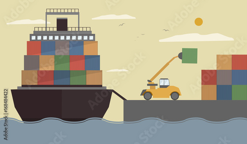 Container ship