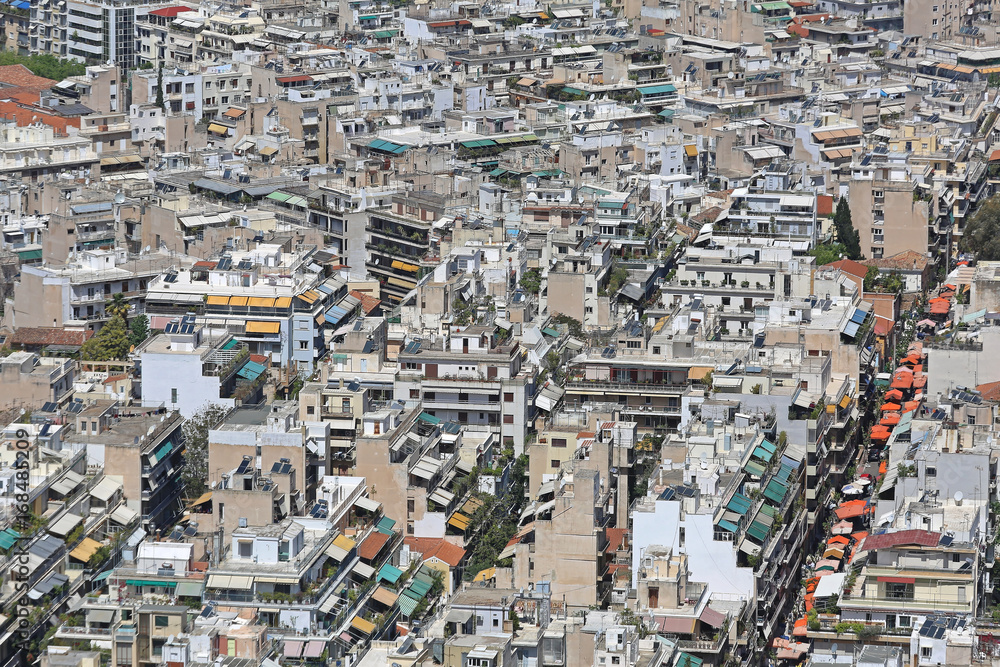 Fototapeta premium Aerial Athens