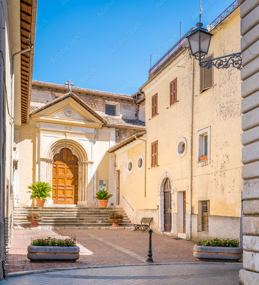 Scenic sight in Alatri, province of Frosinone, Lazio, Central Italy.