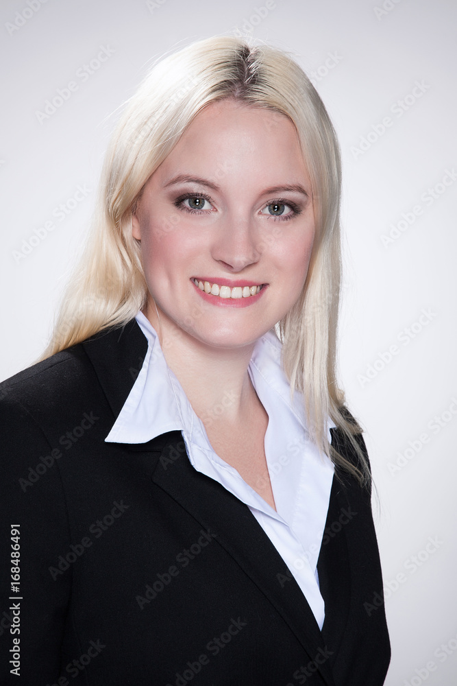 Bewerbungsfoto Geschäftsfrau Porträt Bewerbungsfoto Geschäftsfrau Porträt