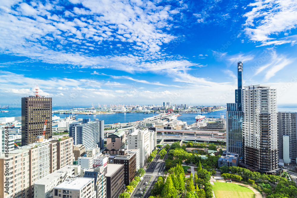 Fototapeta premium 神戸 ベイエリア