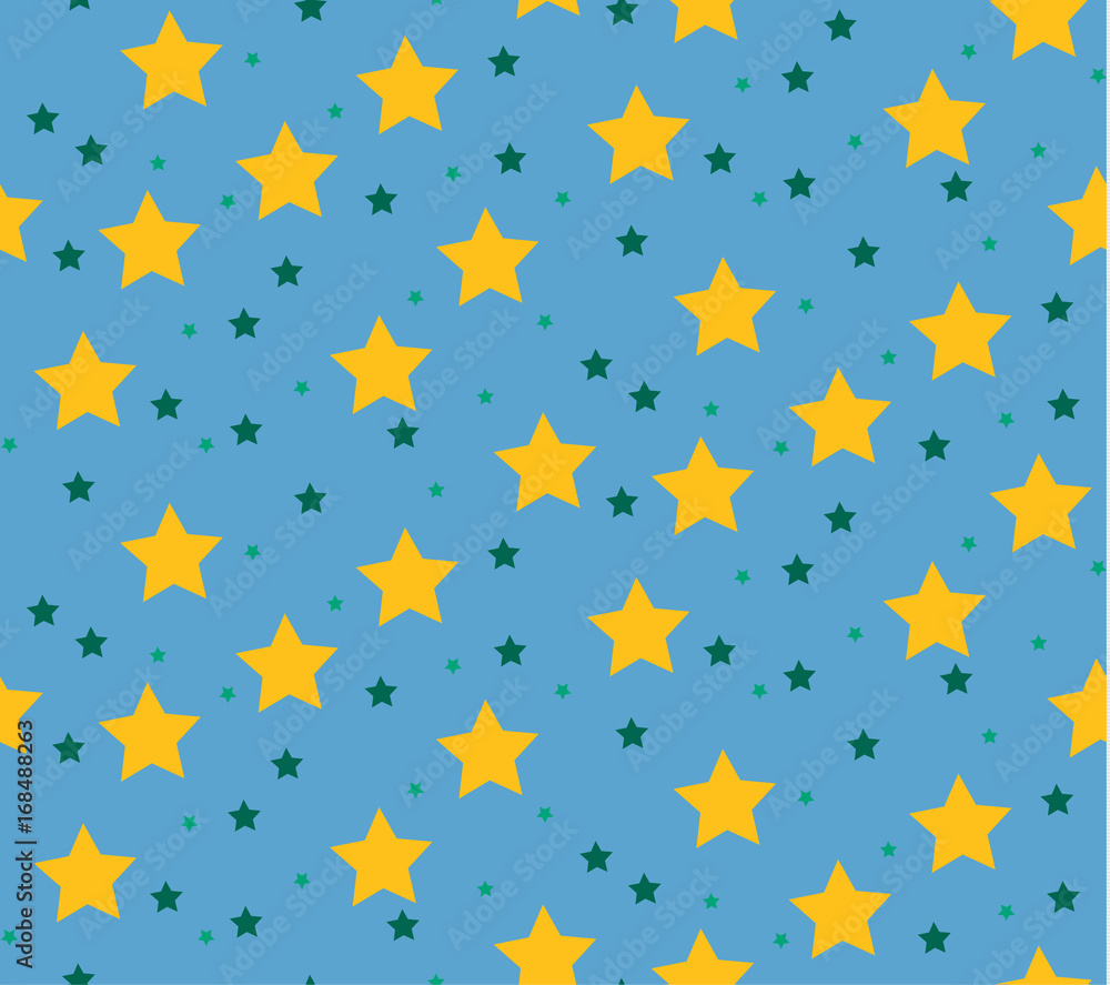 Beautiful floral background, seamless pattern stars Beautiful floral background, seamless pattern stars