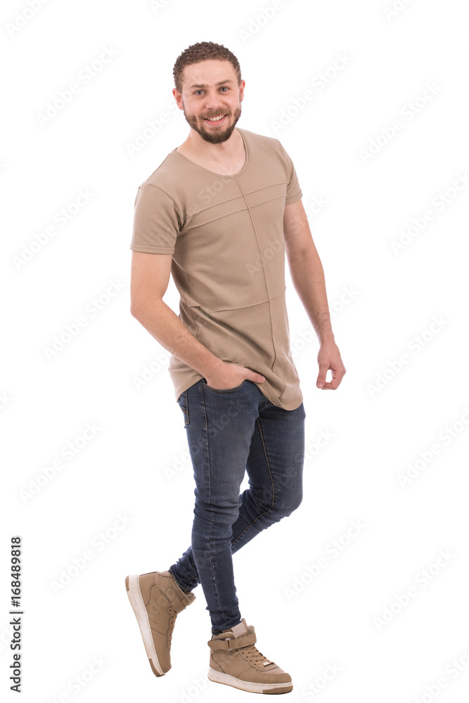 Smiling young man Smiling young man