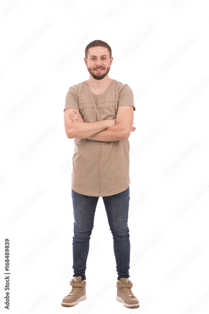 Fototapeta premium Smiling young man