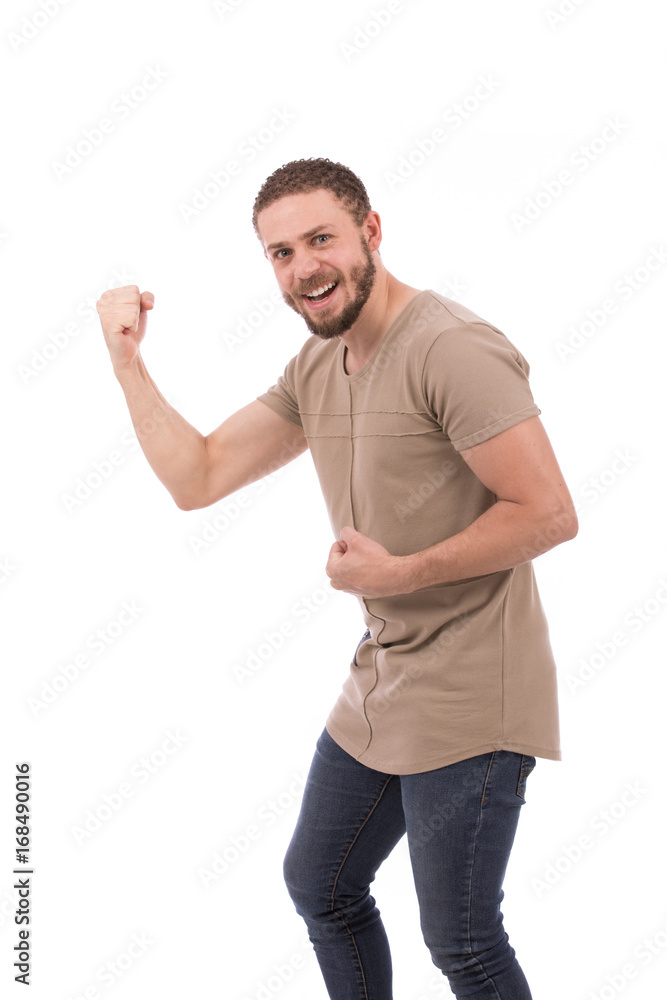 Smiling young man Smiling young man
