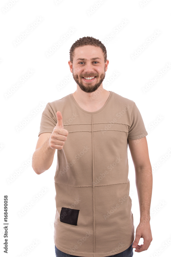 Smiling young man Smiling young man