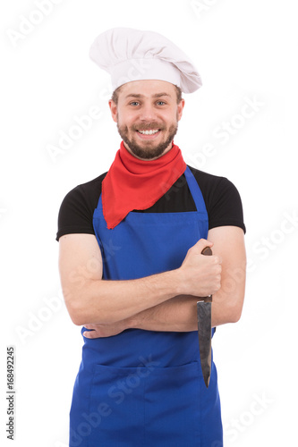 Smiling chef