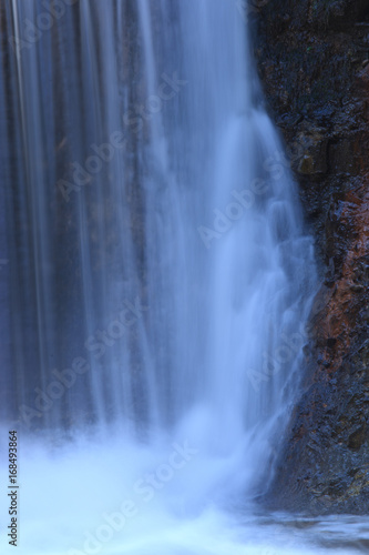 Ausschnitt eines Wasserfalls