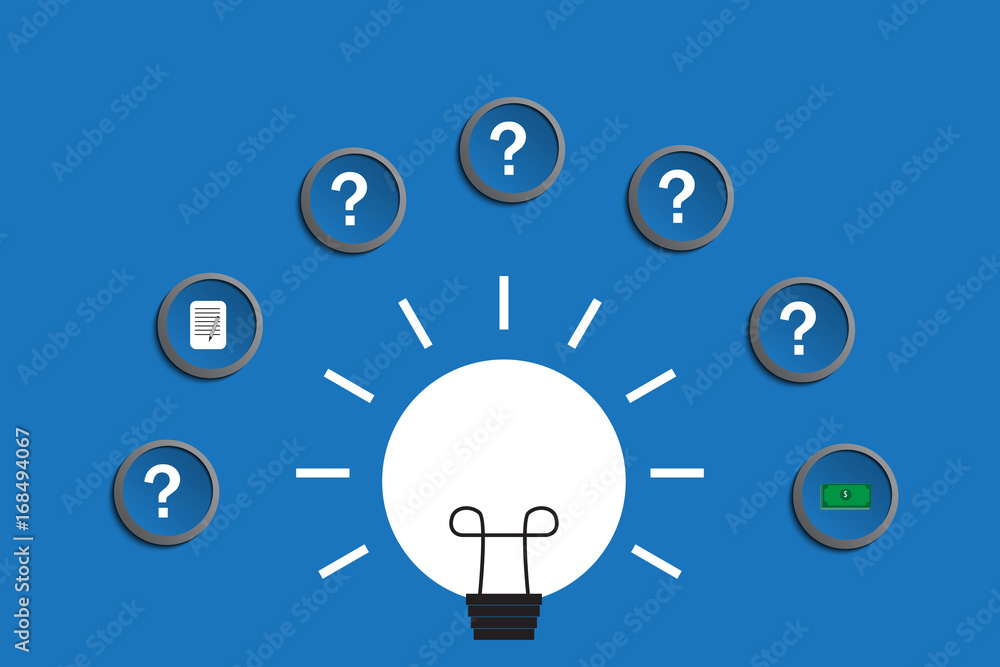 innovation light bulb and balloon around step to money final innovation light bulb and balloon around step to money final
