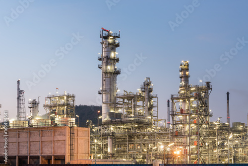 Oil Industry Refinery factory at twilight © sorapop