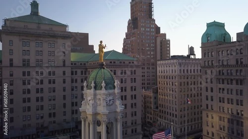 alt descending in front of Brooklyn's Borough Hall photo