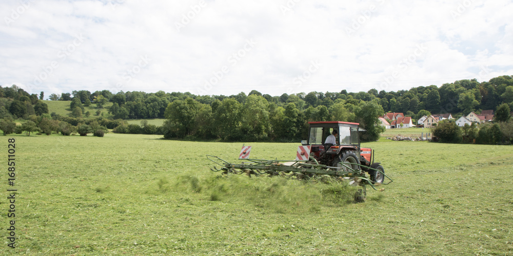 Obraz premium Traktor