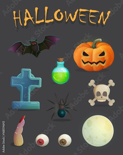 spooky halloween event decoration items