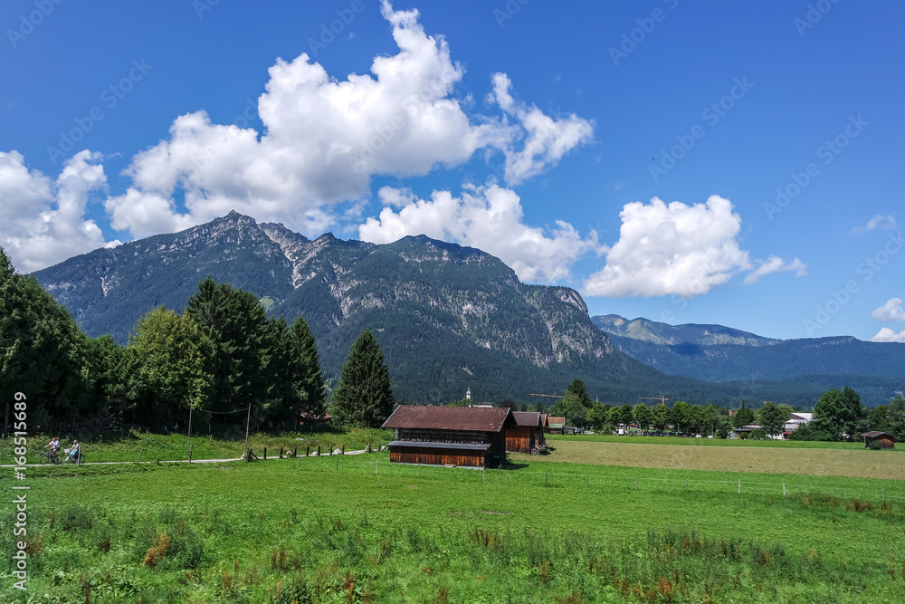 Panorama Garmisch-Partenkirchen Alpen