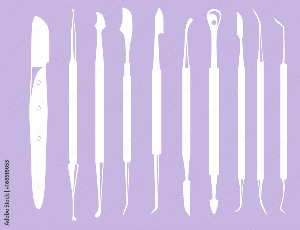 Medical blade set Medical blade set
