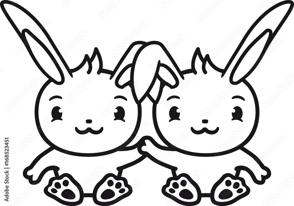 händchen halten 2 freunde team paar brüder geschister pärchen liebe kaninchen hase klein süß niedlich glücklich händchen halten 2 freunde team paar brüder geschister pärchen liebe kaninchen hase klein süß niedlich glücklich