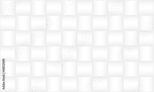 Abstract background. Gradient square texture in gray and white colors.
