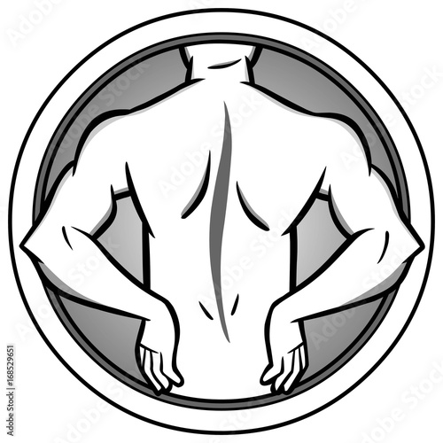 Back Injury Illustration