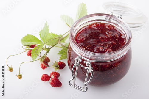 Jam from wild strawberry