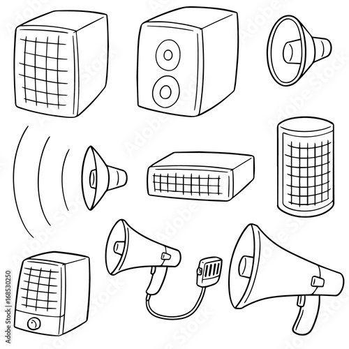 vector set of speaker