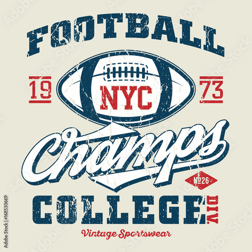 New York City Football Champs - Tee Design For Print