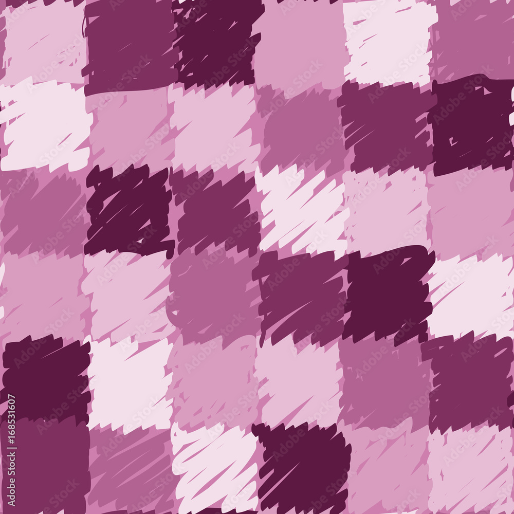 Seamless Rough Pink Squares