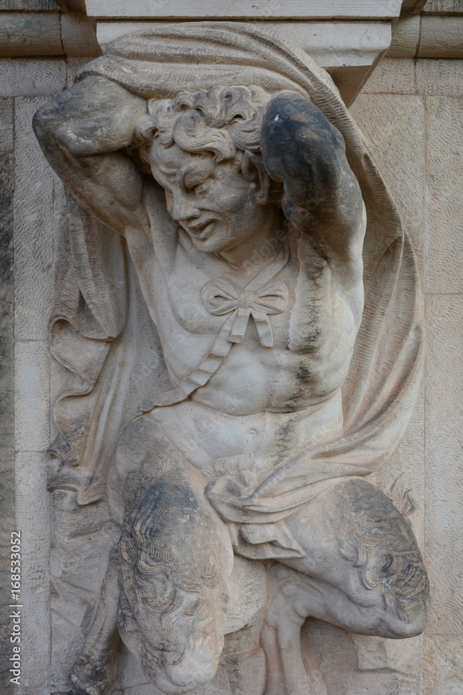 Sandstein Figur Stein Skulptur 5