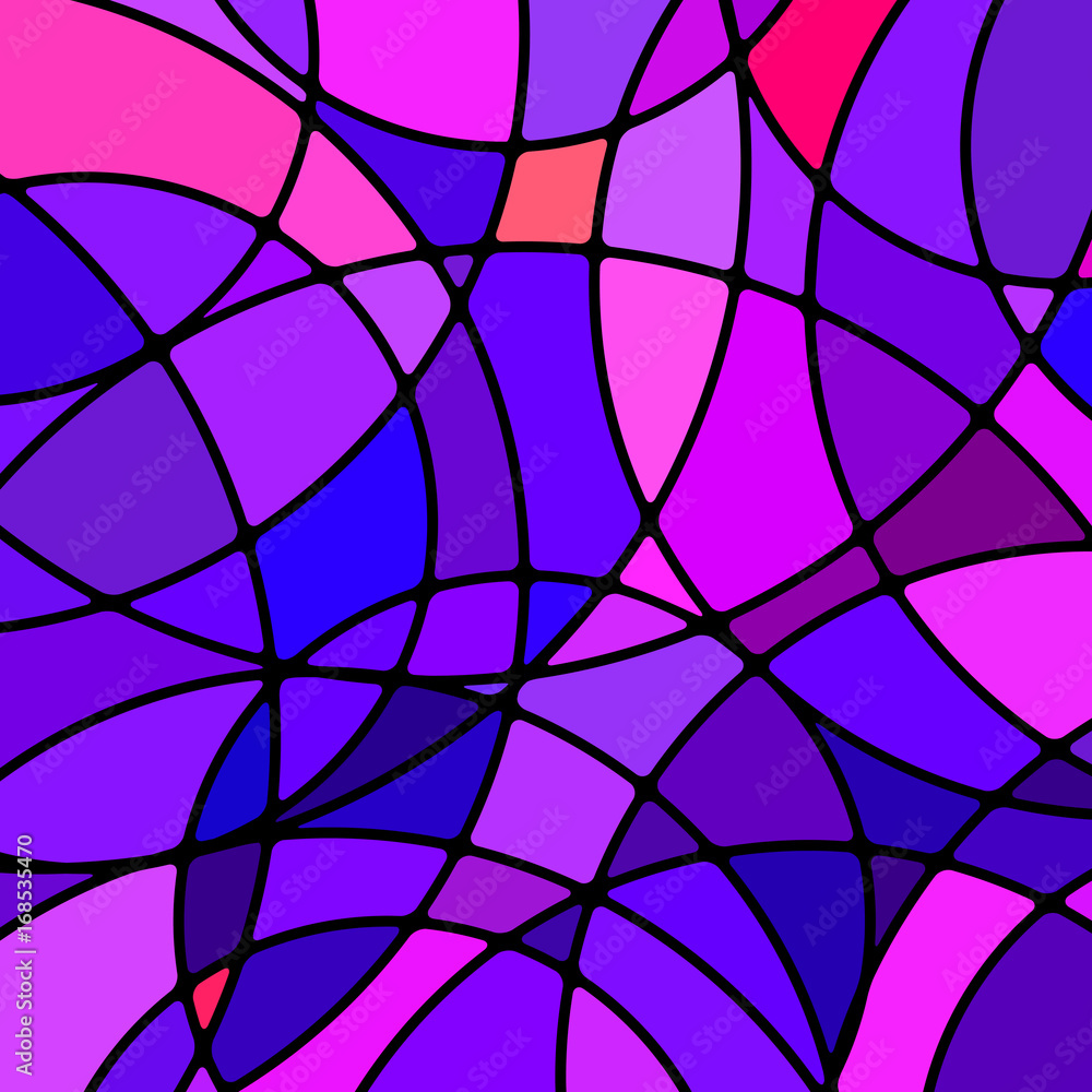 abstract vector stained-glass mosaic background abstract vector stained-glass mosaic background