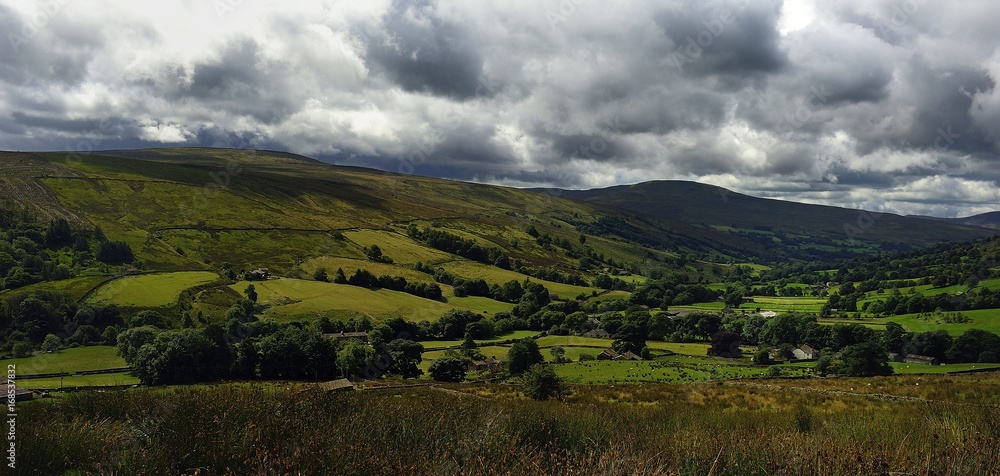 Whernside and the green valley