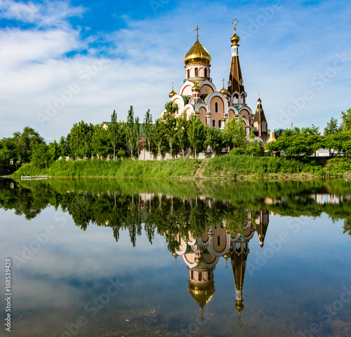 Christian church near Almaty, Kazakhstan