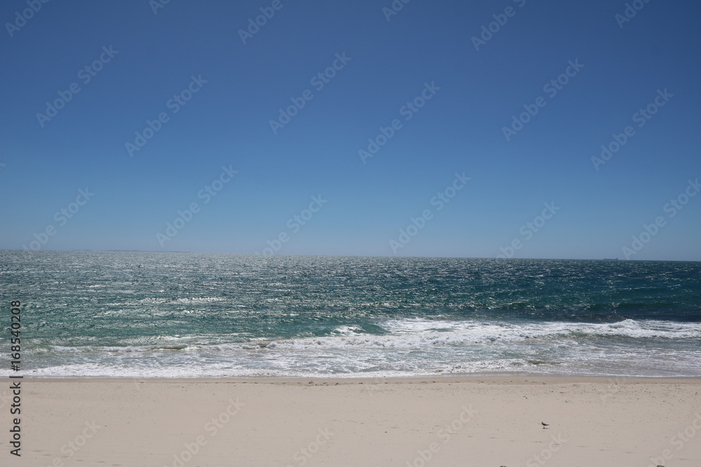 Swanbourne Beach at Indian Ocean in summer, Perth Western Australia 