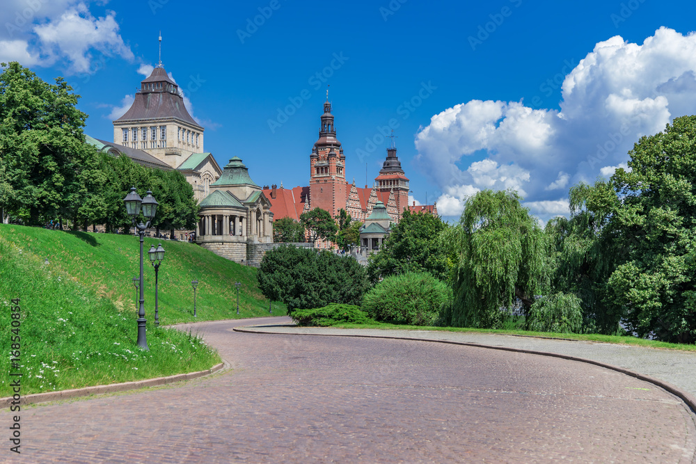 Szczecin / Stettin – Haken-Terrassen (Wały Chrobrego) & Kuratorium
