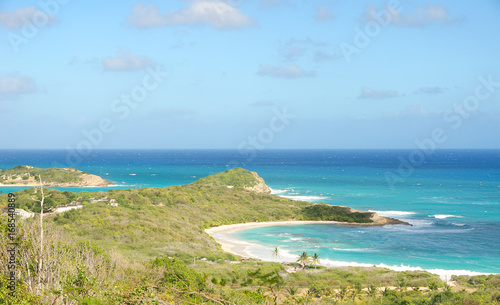 Half Moon Bay Atlantic Ocean coast - Caribbean tropical island - Saint John s - Antigua and Barbuda