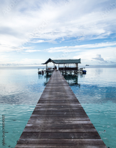Jetty off Raja Ampat