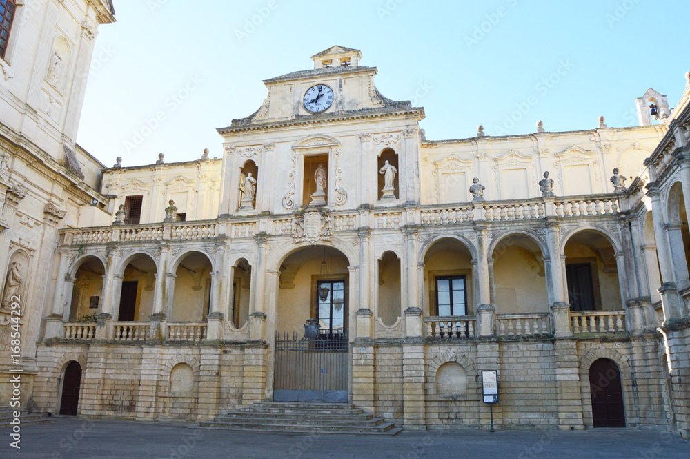 Episcopio Palace also known Palazzo Arcivescovile, Lecce, Italy