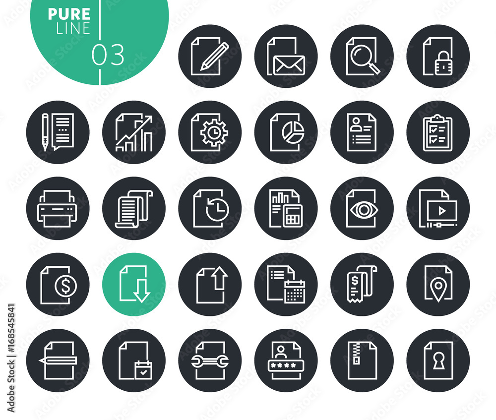 Modern business office line icons set. Vector illustrations for web and app design and development. Premium quality outline web symbols. Modern business office line icons set. Vector illustrations for web and app design and development. Premium quality outline web symbols.